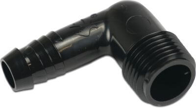 Rain Bird Knie 90° PP 5,5 bar buitendraad x barbed type SPX Flex