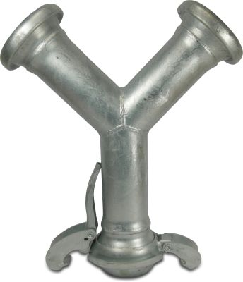 Y-snabbkoppling stål hane del Bauer x hona del Bauer x hona del Bauer type Bauer