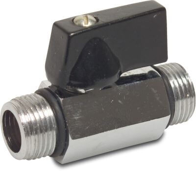Profec Mini kogelkraan messing 15 bar buitendraad type 410