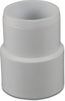 Profec Repair Coupler PVC-U imperial glue socket x imperial glue spigot white type PipeMate