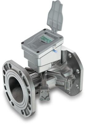 Profec Ultrasone watermeter nodulair gietijzer CE/MID 16 bar DIN flens grijs type Class 2