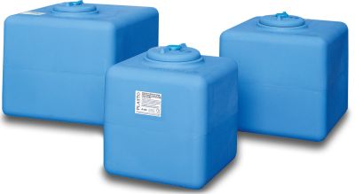 Elbi Tank LDPE blå type CB fyrkant