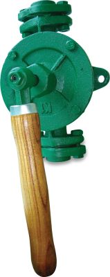 Semi-roterande pump gjutjärn invändig gänga grön