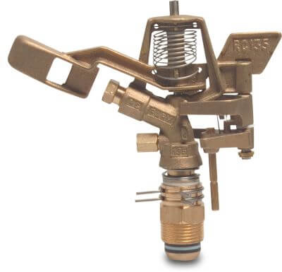 Arroseur à secteur laiton filetage mâle type RC 135