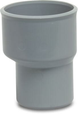 Reparaturmuffe PVC-U KOMO Klebemuffe x Reduziert Grau