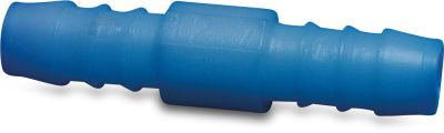 Schlauchverbinder Nylon 10 bar Schlauchtülle Blau