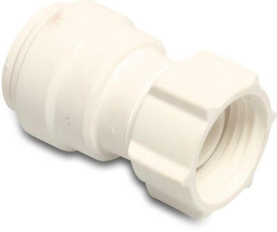 Speedfit Adapter Sockel POM DVGW/KIWA/WRAS 10 bar Einsteck x Innengewinde Weiß