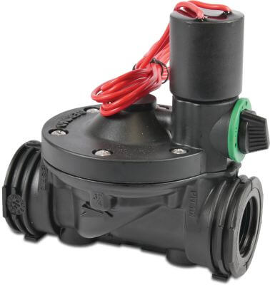 Bermad Magnetventil glasfaserverstärktes Nylon 10 bar Innengewinde Schwarz Typ 200 Ohne flow control