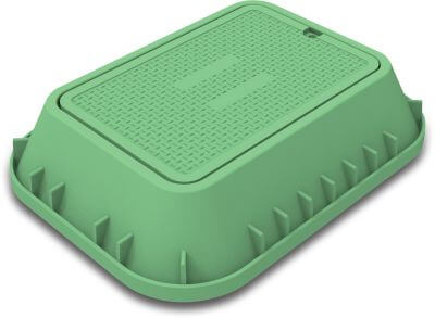 Profec Extension pour regard de vannes HDPE vert type VB-1220-EXT