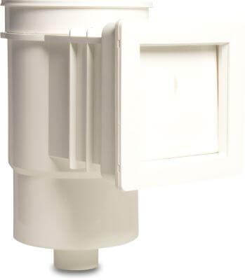 Flotide Skimmer filetage femelle blanc type Standard rectangulaire