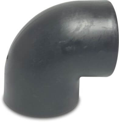 Coude à 90° PP 10 bar filetage femelle noir