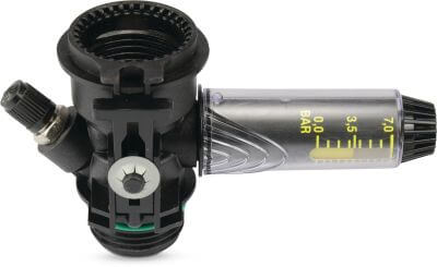 Rain Bird Tryckregulator glassfyllt nylon 6,9 bar utvändig gänga svart type PRS-Dial