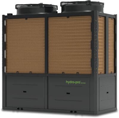 Hydro-Pro Heat pump Inverter metal black type PC 130/R32