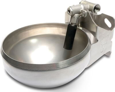 La Buvette Tränkebecken Mit Rohr Edelstahl Typ F130 Inox