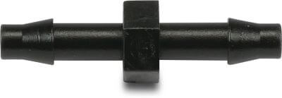 Rak kontakt PP 3,5 bar hulling svart