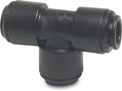 Speedfit T-Stück 90° POM 10 bar Einsteck Schwarz Typ Super