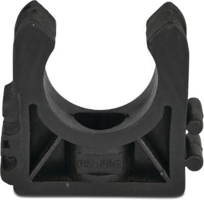 Profec Rohrschelle PP Schwarz Typ 2