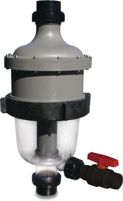 Waterco Pre-filtration glass-filled polypropylene 3,5 bar grey type Multicyclone
