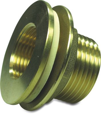 Profec Doorvoer messing 30 bar