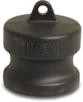 Quick coupler PP male part Camlock black type Camlock DP