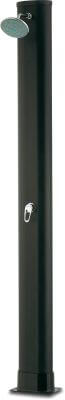 Solar shower plastic female thread black straight