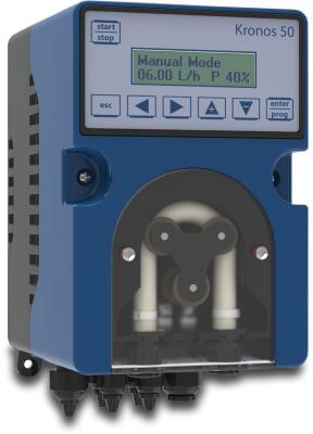 Seko Peristaltische doseerpomp 6 bar type Kronos KRFM-2