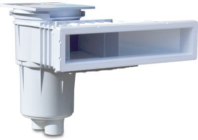 Hayward Skimmer large, pour ligne d’eau plus élevée ABS filetage femelle type avec laiton M6 fil
