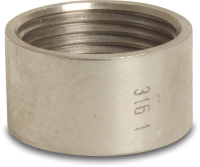 Profec Nr. 270A Demi-douille acier inoxydable 316 10 bar filetage femelle