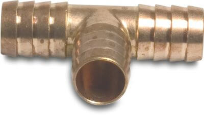 Profec T-Stück 90° Messing 30 bar Schlauchtülle