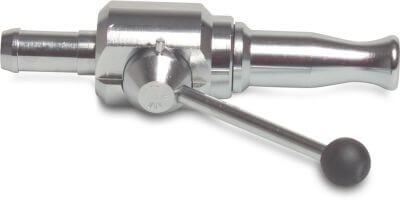 Buse de pulvérisation laiton chromé embout type avec vanne