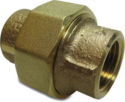 Nr. 340 Raccord union bronze filetage femelle type conique