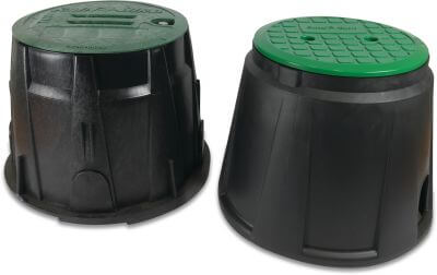 Rain Bird Ventilbox Rund Schwarz/Grün