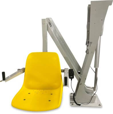 Pool lift for residental pool Typ Unirock