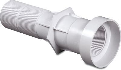Hayward Traversée de paro PVC-U filetage femelle x filetage mâle x collage femelle blanc Mini-LED