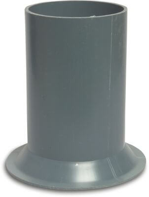Stubfläns PVC limsockel type extruderad
