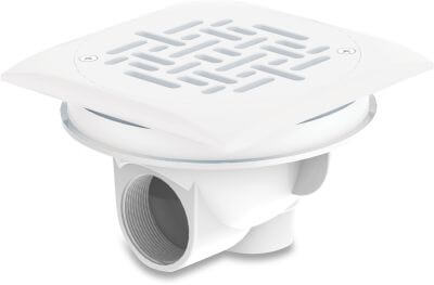 Weltico Main drain female thread white type Design